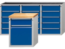 CHAPO Commodes 3 colonnes RAD et commode 1 colonne BMP