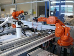 Bras robotique industrielle