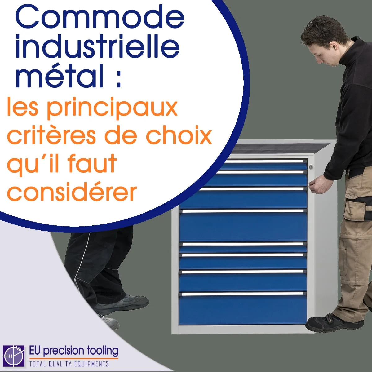 Commode industrielle métal