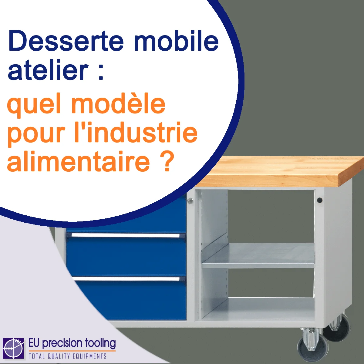 Desserte mobile atelier