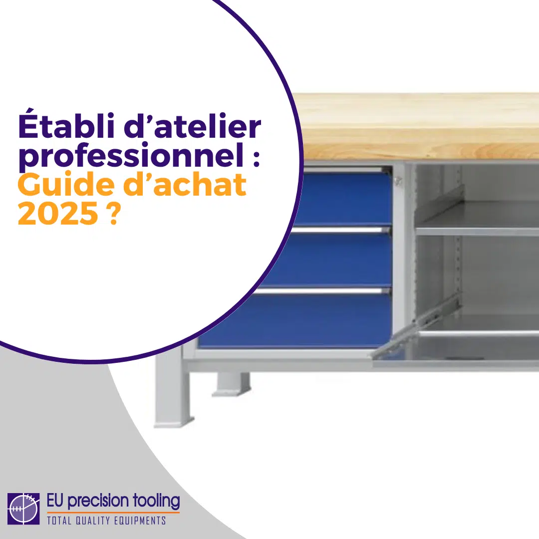 guide établi d'atelier professionnel