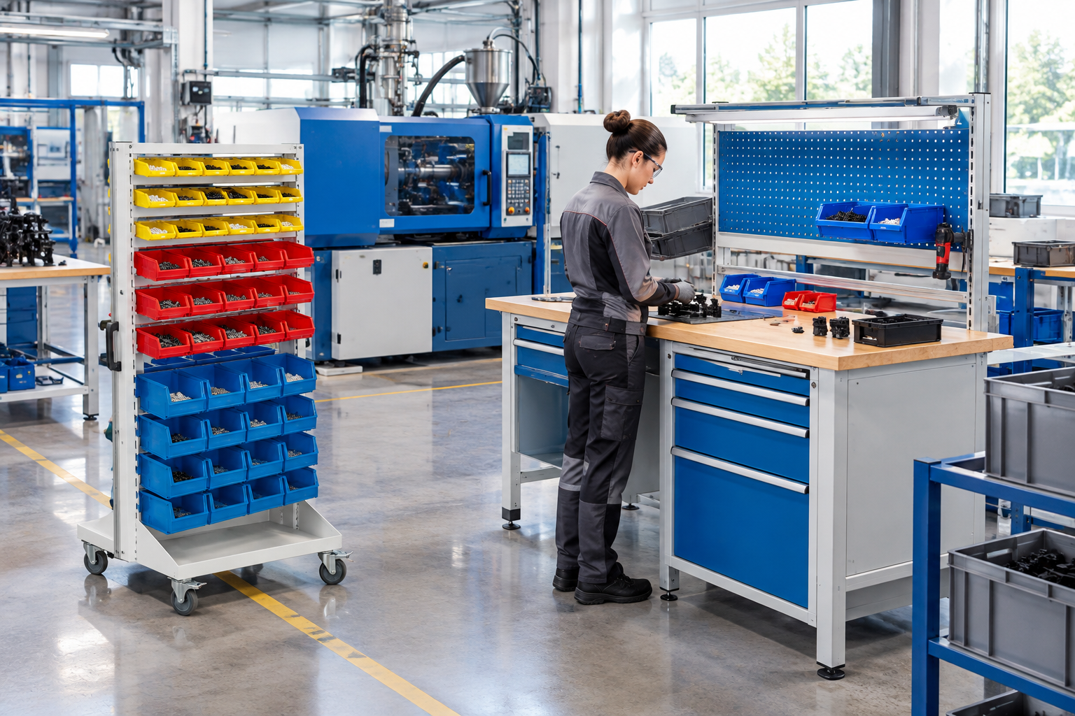 mobilier pour organisation lean et 5s
