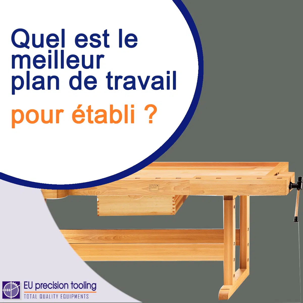 plan de travail pour établi